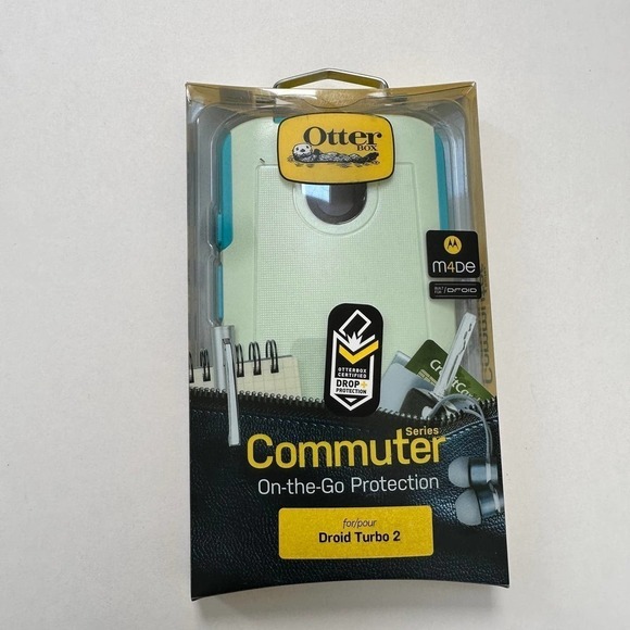 OTTERBOX COMMUTER SERIES Case for MOTOROLA DROID TURBO 2 - Picture 1 of 2